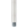 Modern Forms 12in Ceiling Fan Extension Downrod in Brushed Aluminum XF-12